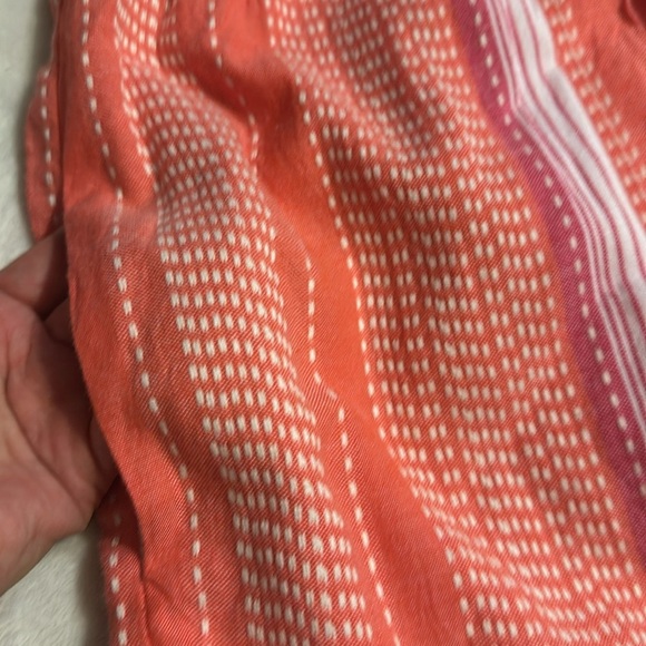 NWT Liverpool Los Angeles
Racer Back Tiered Maxi Dress with Smocking in coral - Picture 12 of 17